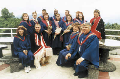 First Nations graduates from Simon Fraser University’s Class of 2004
