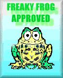 Freaky Frog Approved