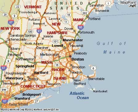 Boston, MA Map