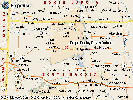 Fort Belnap, MT Map
