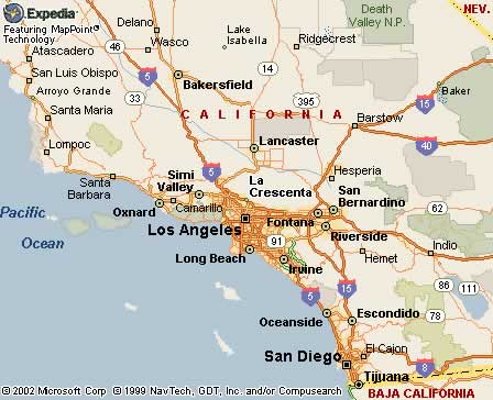 La Crescenta, CA Map